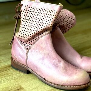 Pink BedStu boots, size 8.5. Like new!